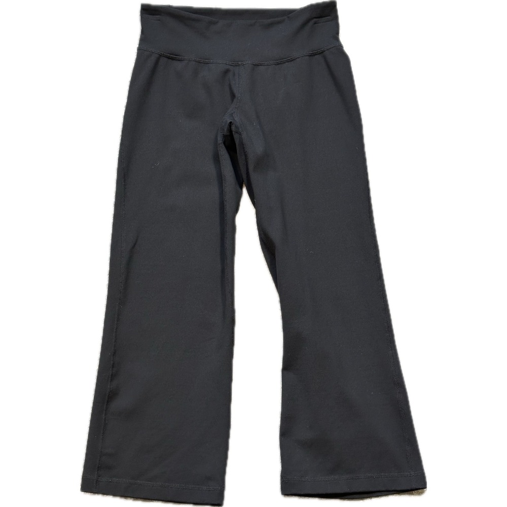 Patagonia Serenity Crop Yoga Pants XS Black Mid Rise Flare Leggings 55760SP13